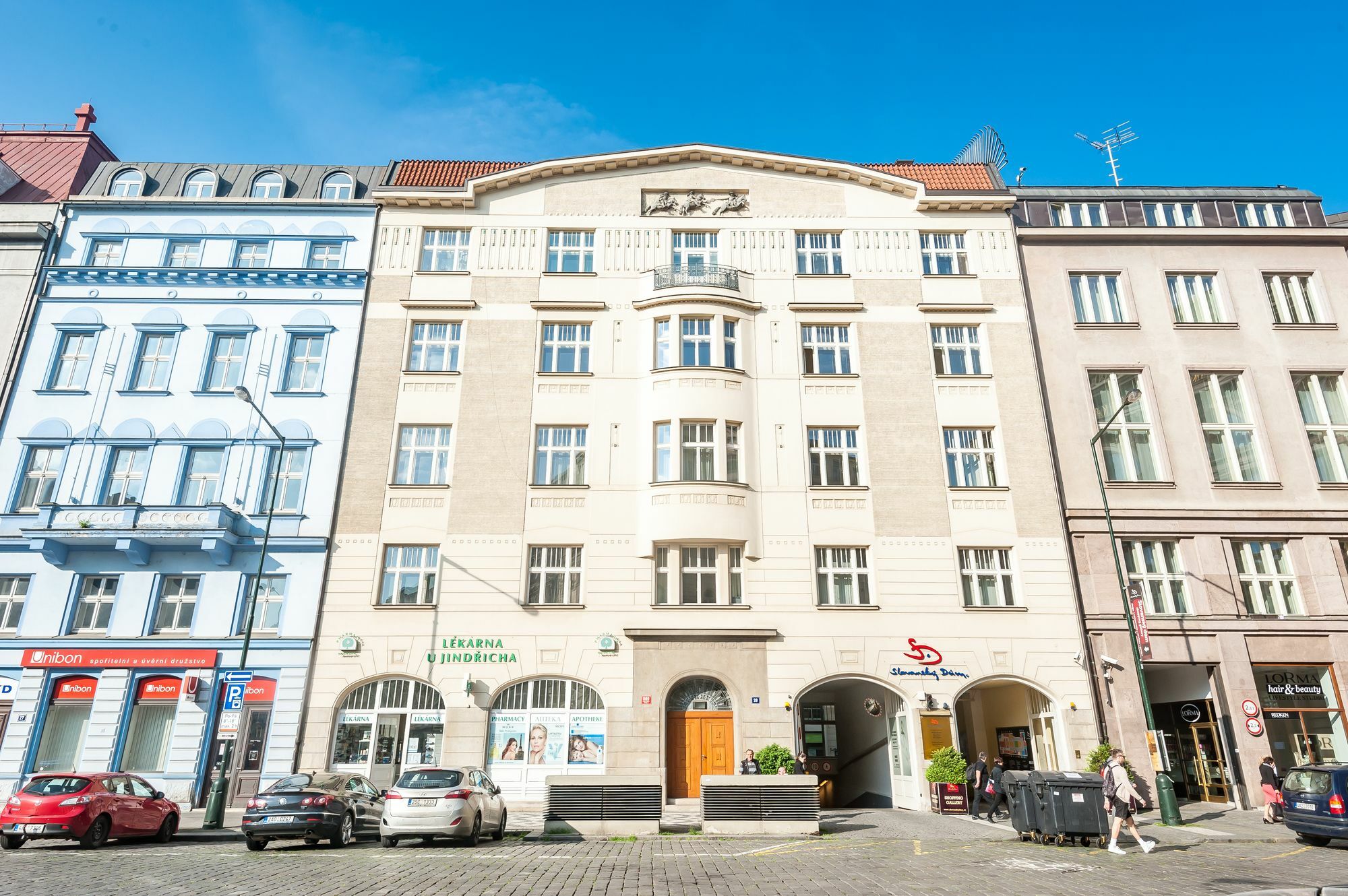 Slovansky Dum Boutique Apartments Praag Buitenkant foto